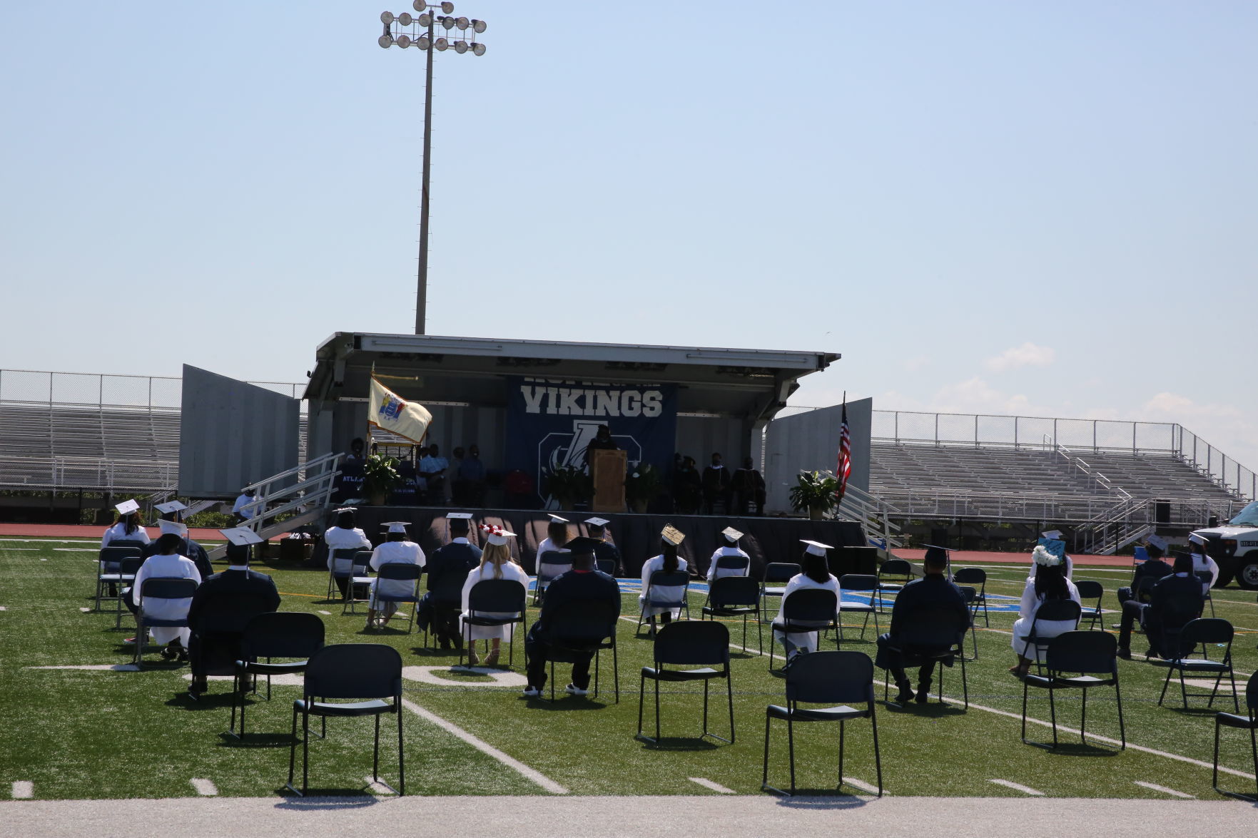 Atlantic City High School 2020 graduation. Wednesday, July 8, 2020.